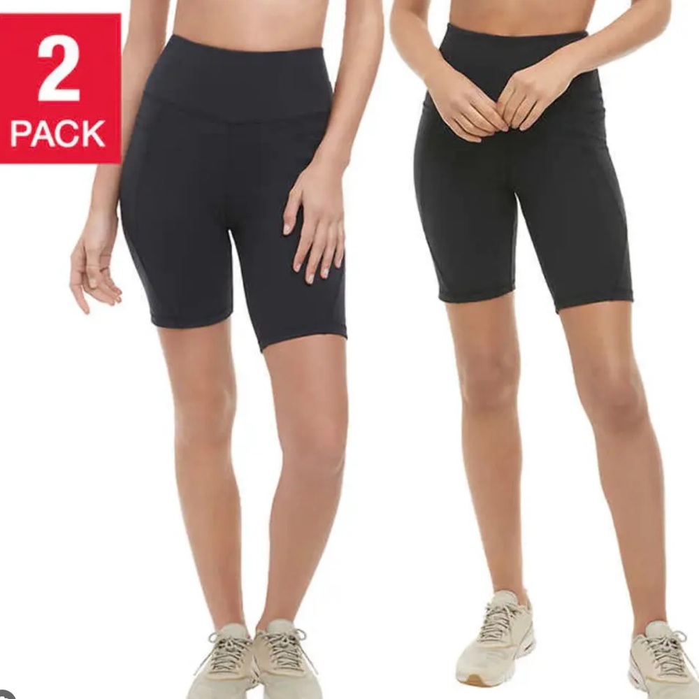 NWT Danskin 2 Pack High Rise Bike Short